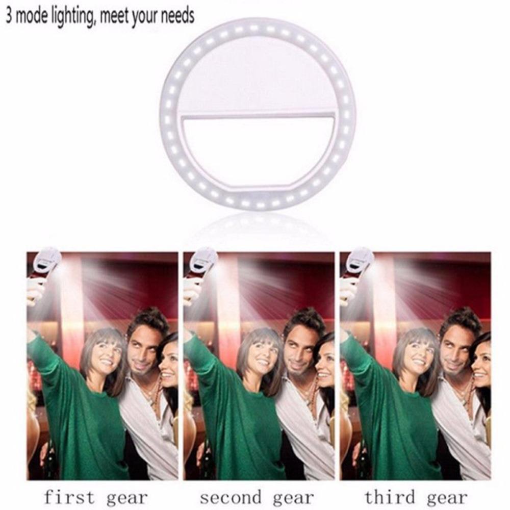 Portable Selfie Ring Light