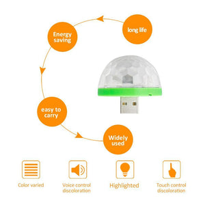 USB Mini Mushroom Light