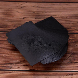 Matte Black Paying Cards Deck