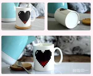 Heated Heart Mug