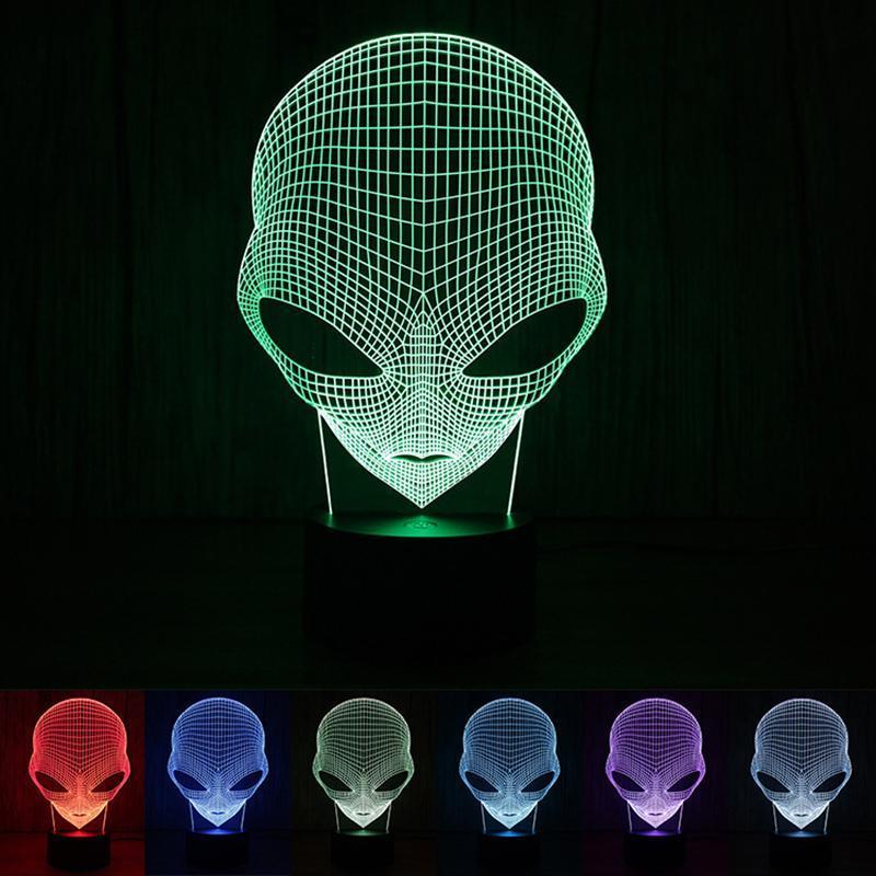 Alien 3D LED Light